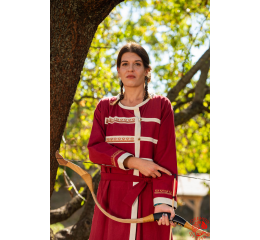 Szervető – Hungarian Conquest Period Rose Historical Kaftan